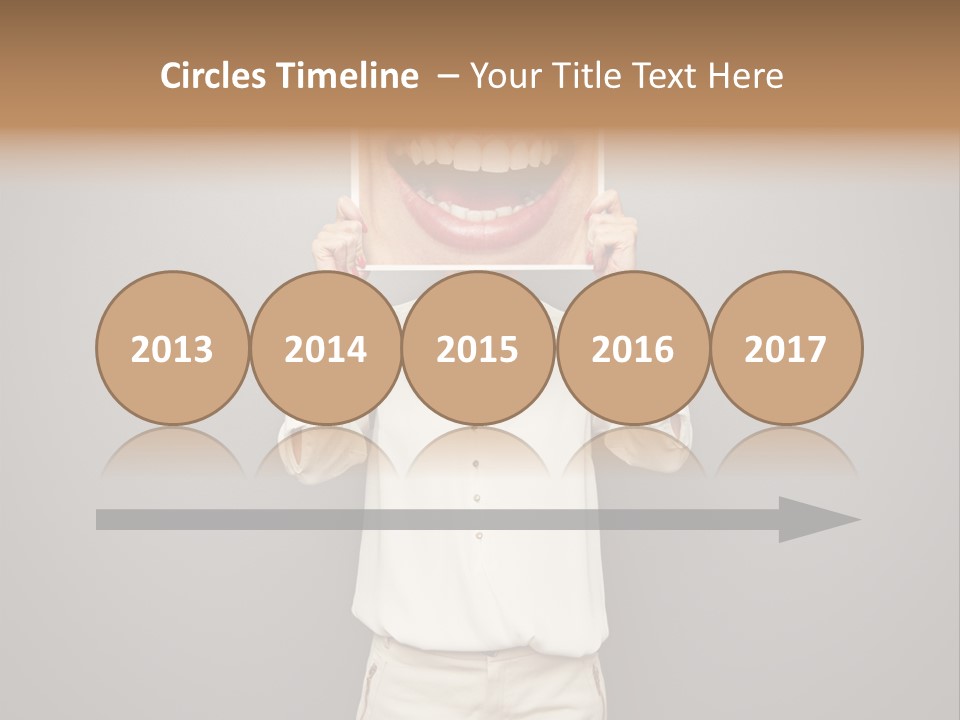 Gladness Dark Expression PowerPoint Template