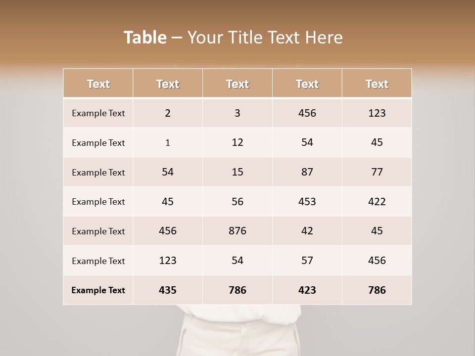 Gladness Dark Expression PowerPoint Template