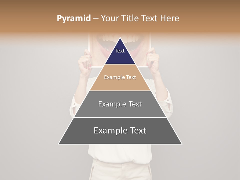 Gladness Dark Expression PowerPoint Template