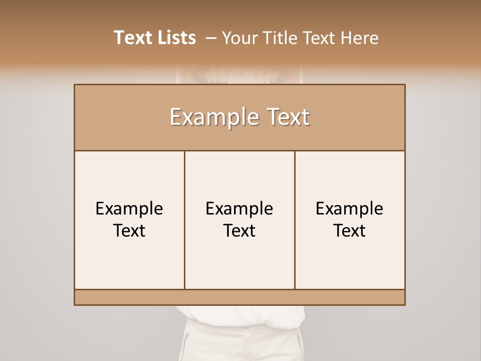 Gladness Dark Expression PowerPoint Template