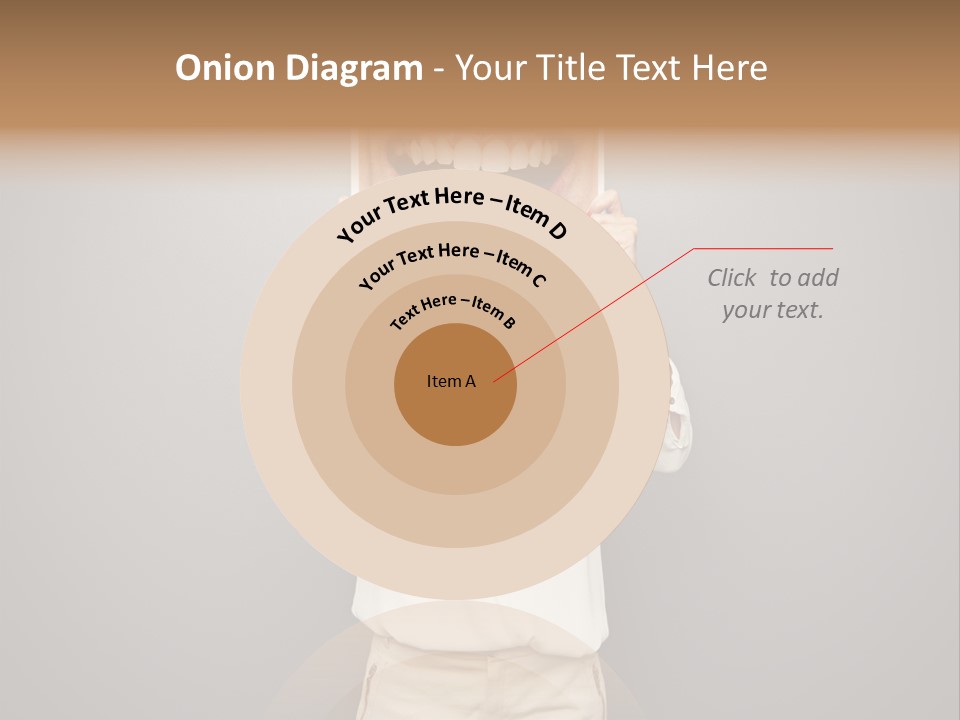 Gladness Dark Expression PowerPoint Template