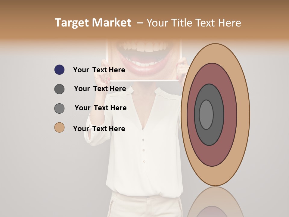 Gladness Dark Expression PowerPoint Template