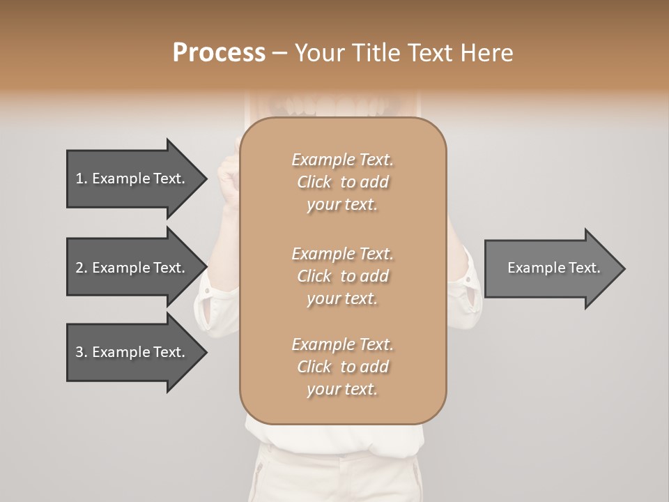 Gladness Dark Expression PowerPoint Template