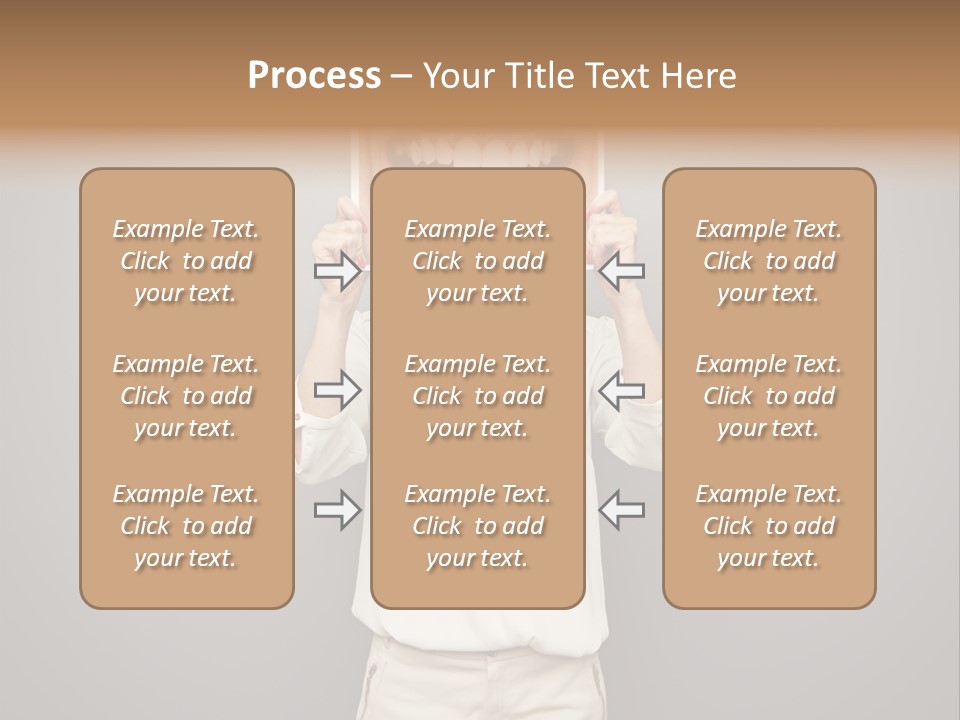 Gladness Dark Expression PowerPoint Template