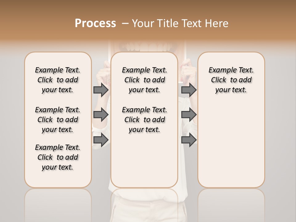 Gladness Dark Expression PowerPoint Template