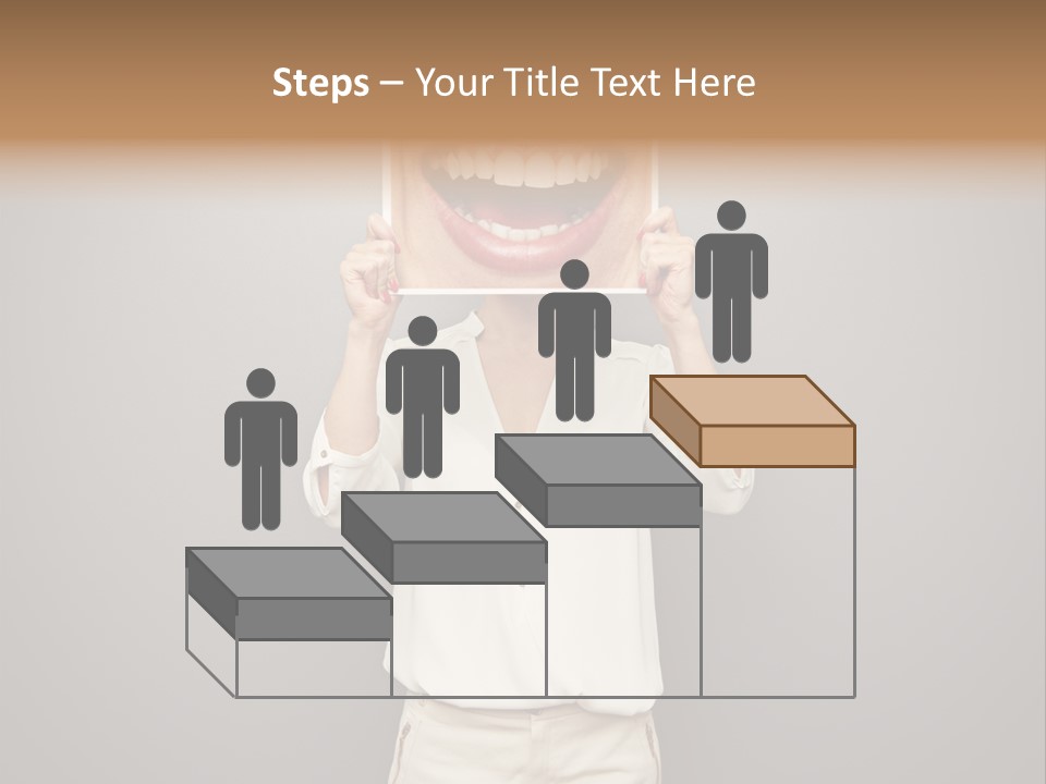 Gladness Dark Expression PowerPoint Template