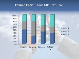 Screen Businessman Equipment PowerPoint Template