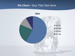 Transparent Refresh Cold PowerPoint Template