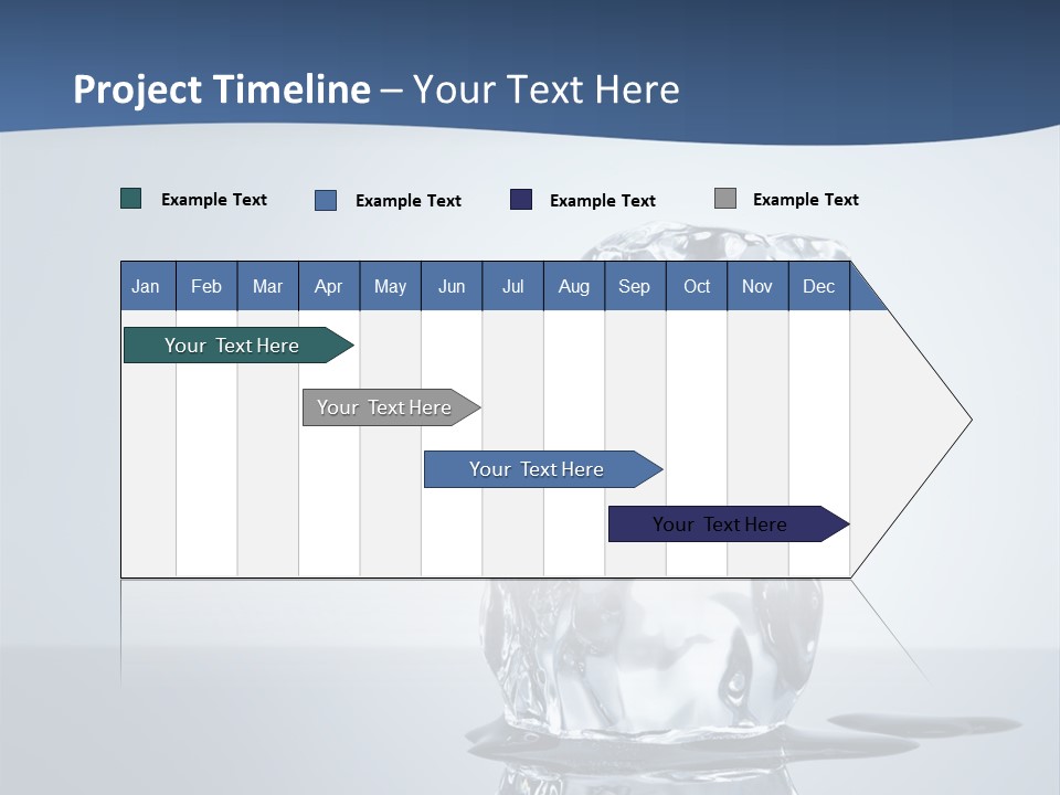 Transparent Refresh Cold PowerPoint Template