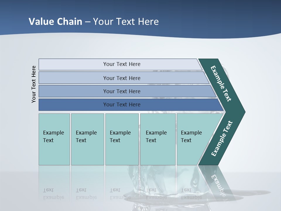 Transparent Refresh Cold PowerPoint Template