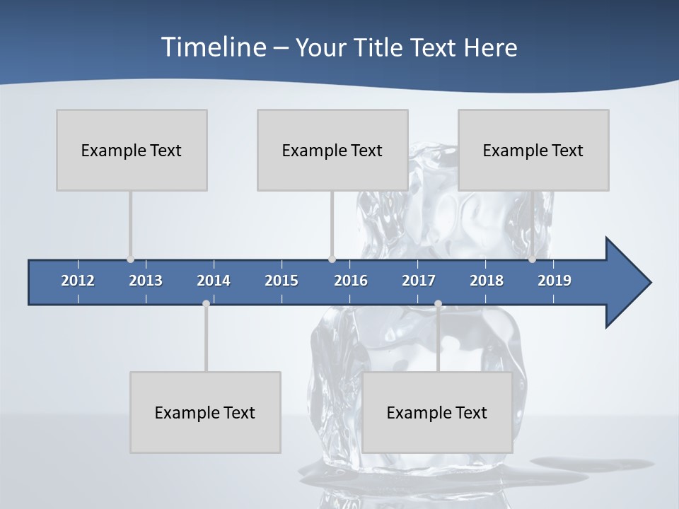 Transparent Refresh Cold PowerPoint Template