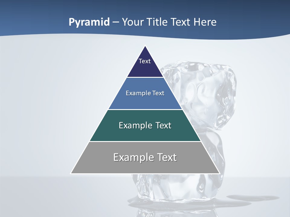 Transparent Refresh Cold PowerPoint Template