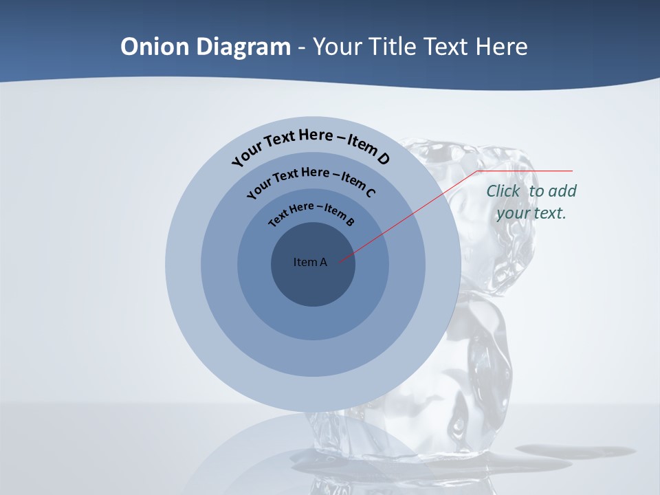 Transparent Refresh Cold PowerPoint Template
