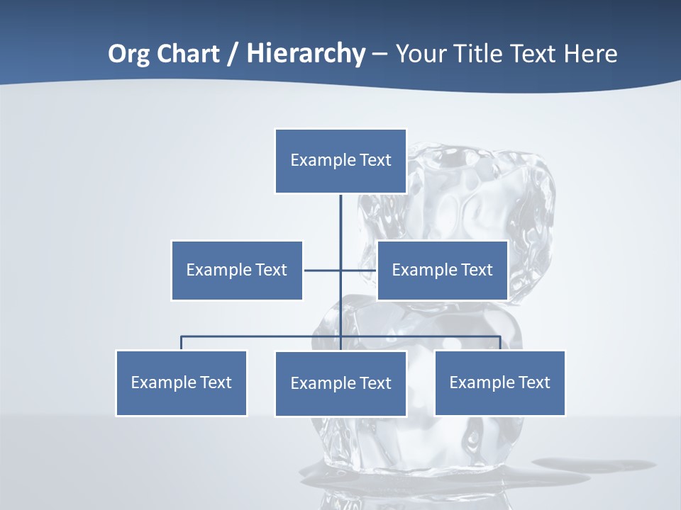 Transparent Refresh Cold PowerPoint Template