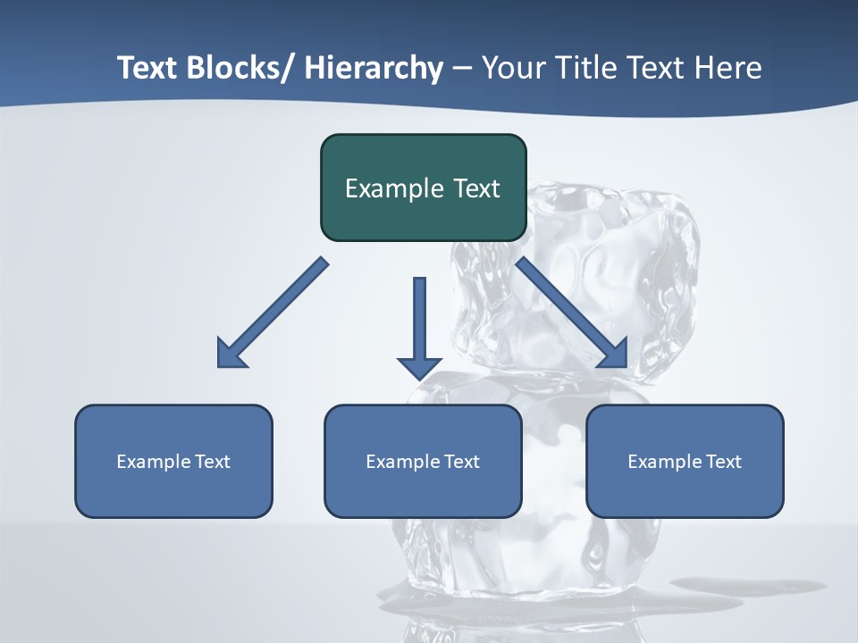 Transparent Refresh Cold PowerPoint Template