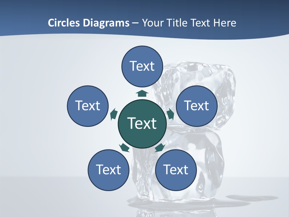 Transparent Refresh Cold PowerPoint Template