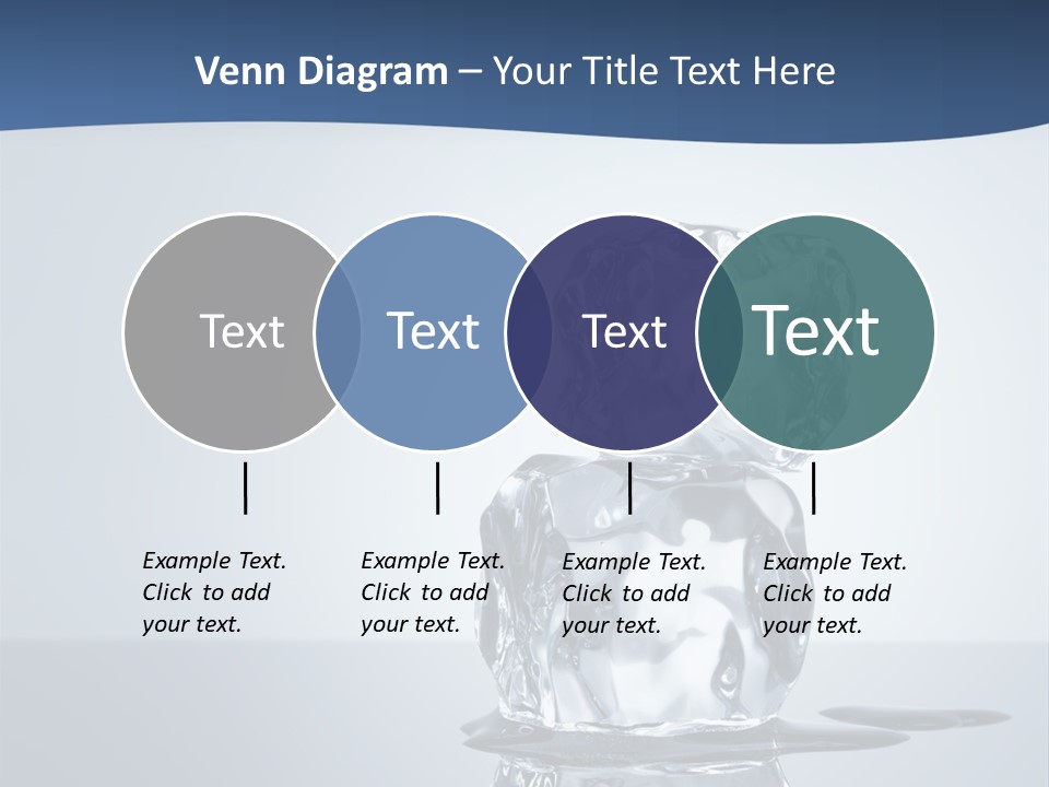 Transparent Refresh Cold PowerPoint Template
