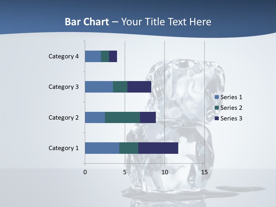 Transparent Refresh Cold PowerPoint Template