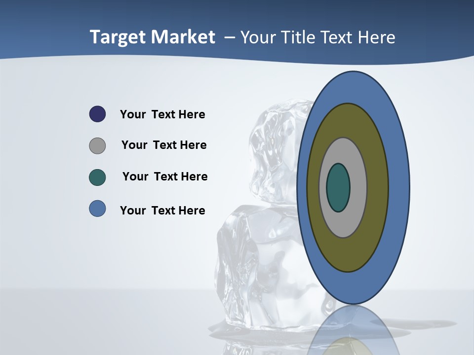 Transparent Refresh Cold PowerPoint Template