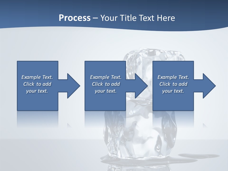 Transparent Refresh Cold PowerPoint Template