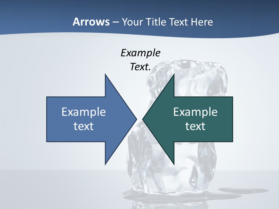 Transparent Refresh Cold PowerPoint Template