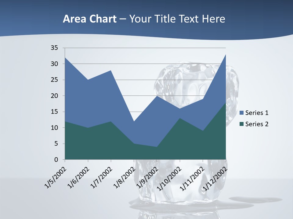 Transparent Refresh Cold PowerPoint Template