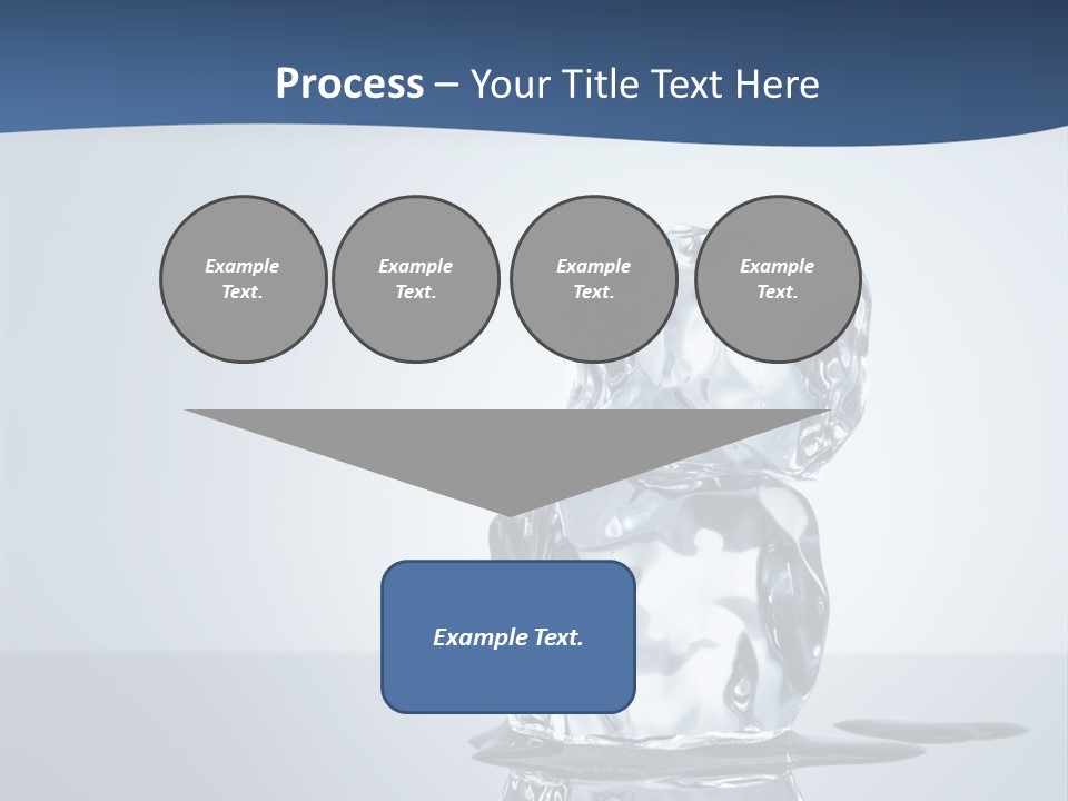 Transparent Refresh Cold PowerPoint Template