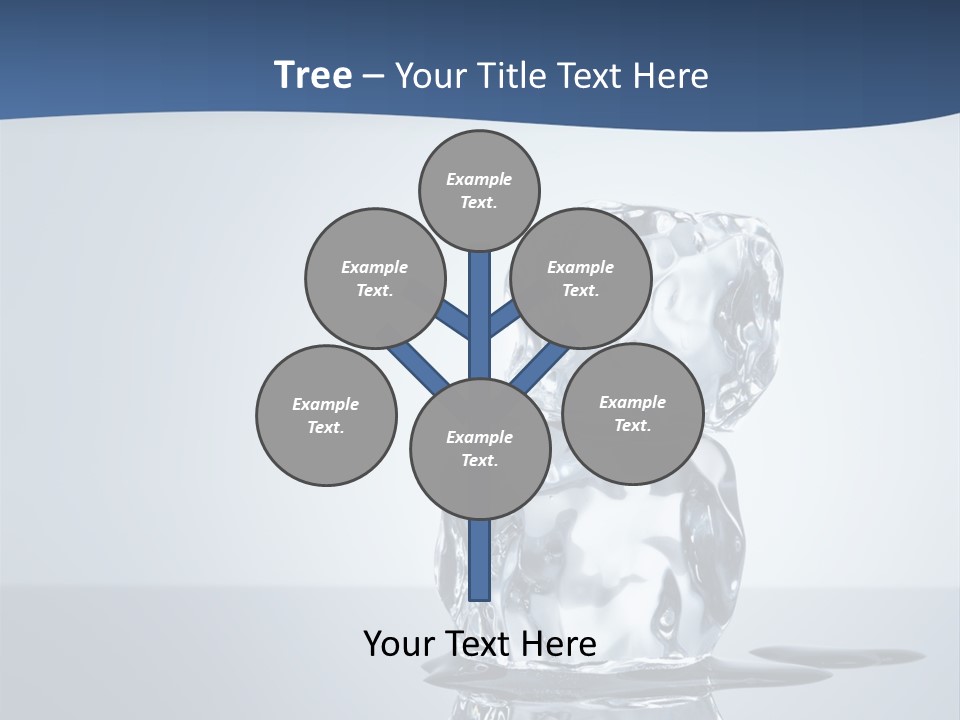 Transparent Refresh Cold PowerPoint Template