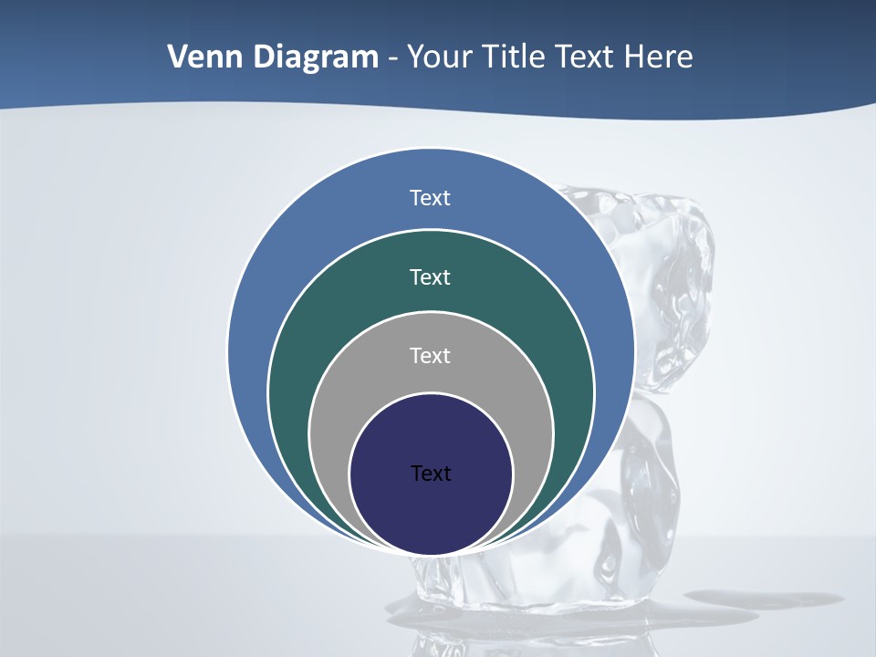 Transparent Refresh Cold PowerPoint Template