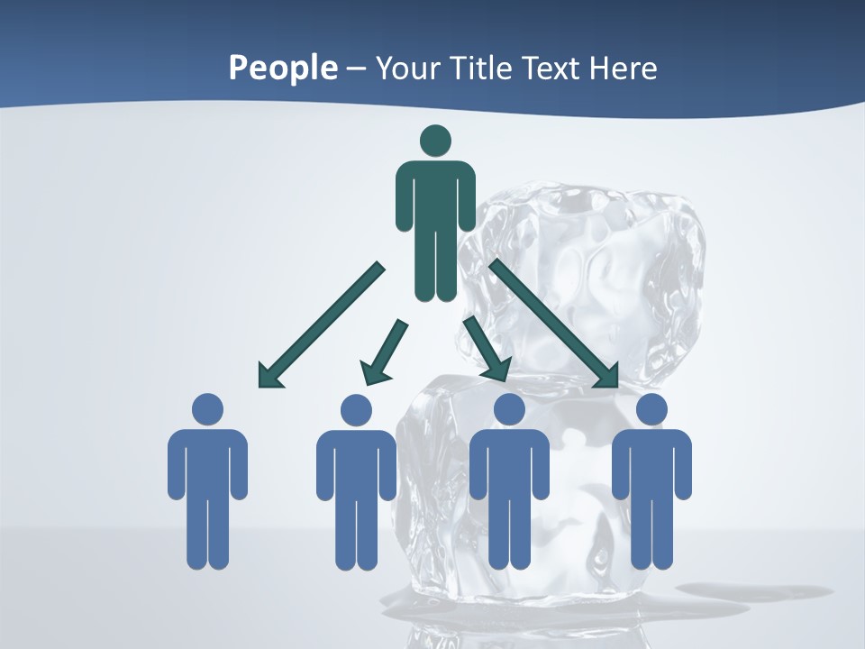 Transparent Refresh Cold PowerPoint Template