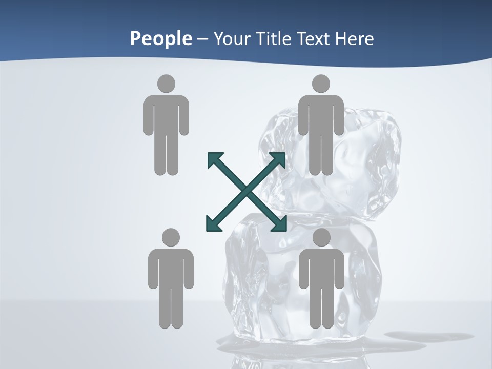 Transparent Refresh Cold PowerPoint Template