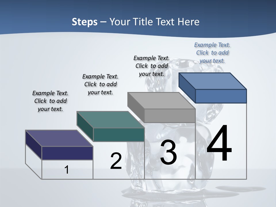 Transparent Refresh Cold PowerPoint Template