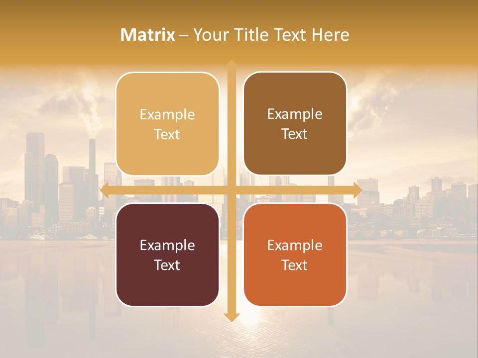 Moody Concept Global PowerPoint Template