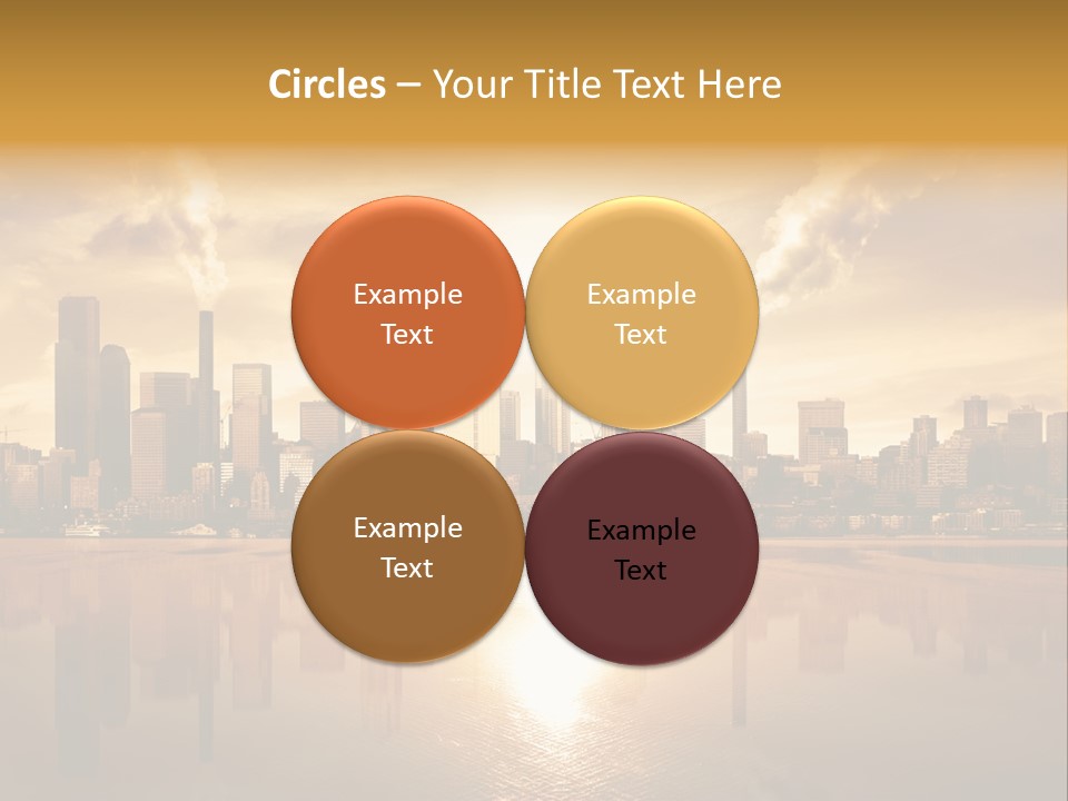 Moody Concept Global PowerPoint Template