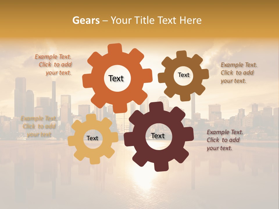 Moody Concept Global PowerPoint Template