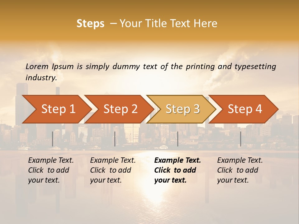Moody Concept Global PowerPoint Template