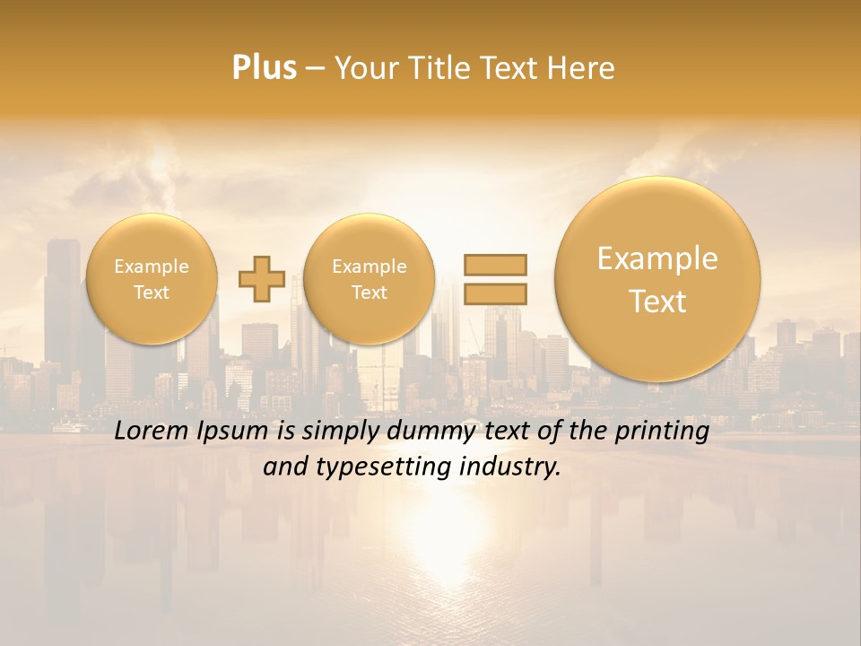 Moody Concept Global PowerPoint Template
