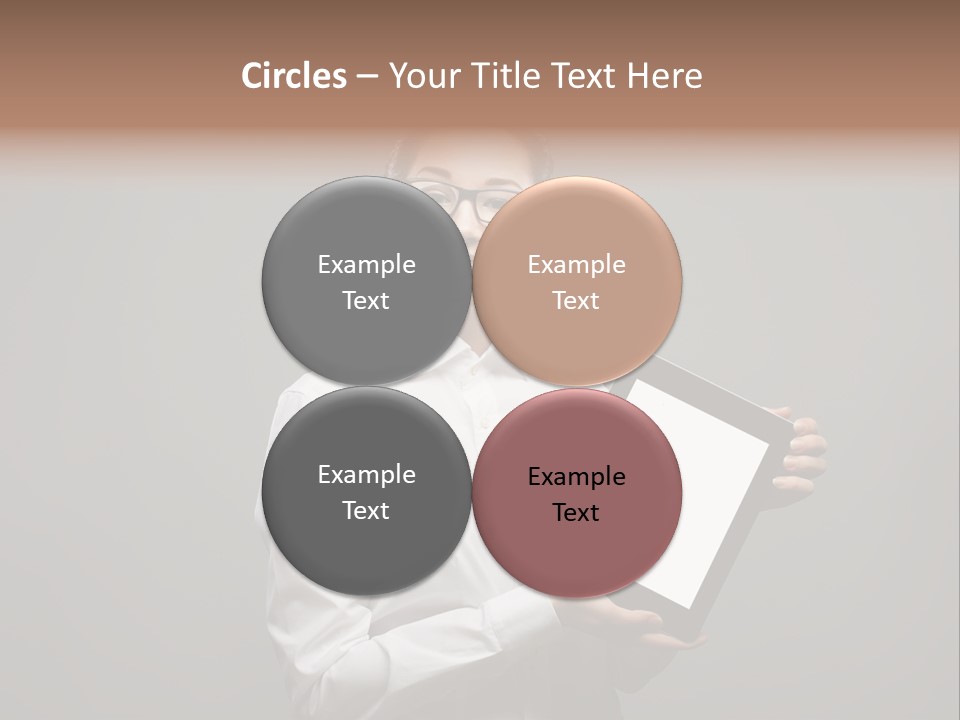 E Reader Executive Reader PowerPoint Template