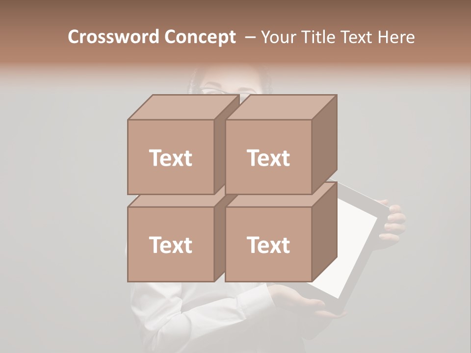 E Reader Executive Reader PowerPoint Template
