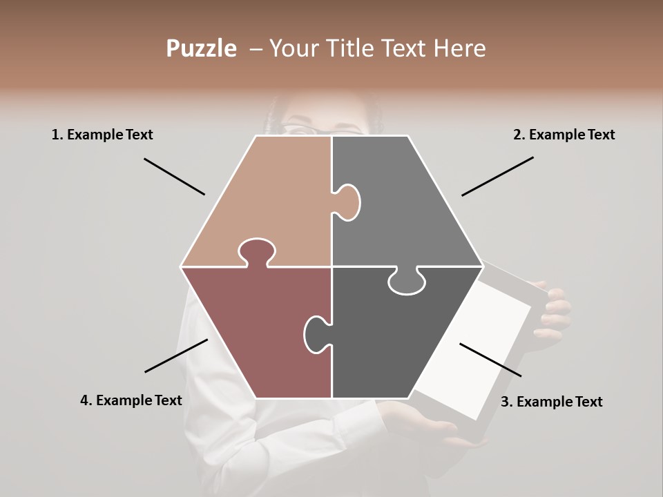 E Reader Executive Reader PowerPoint Template