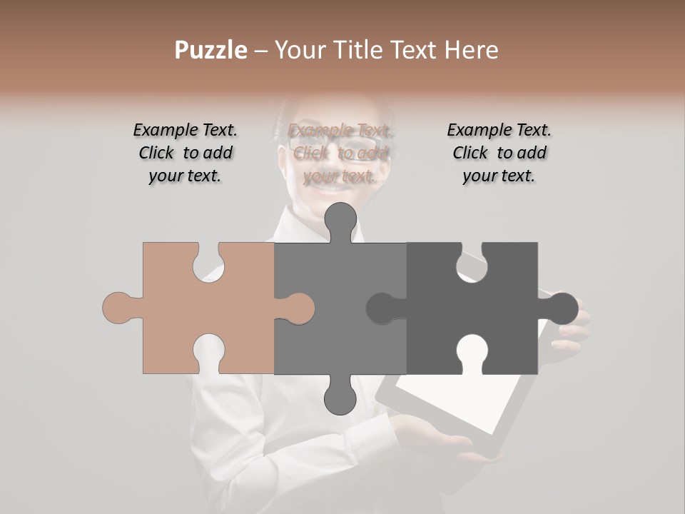 E Reader Executive Reader PowerPoint Template