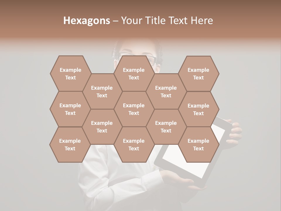 E Reader Executive Reader PowerPoint Template