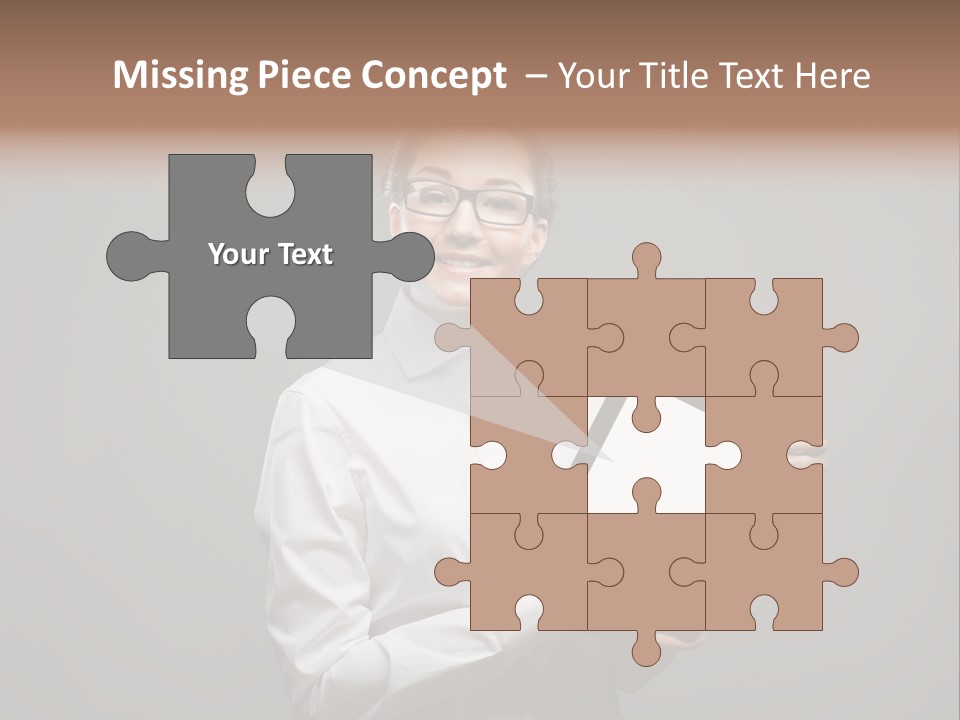 E Reader Executive Reader PowerPoint Template