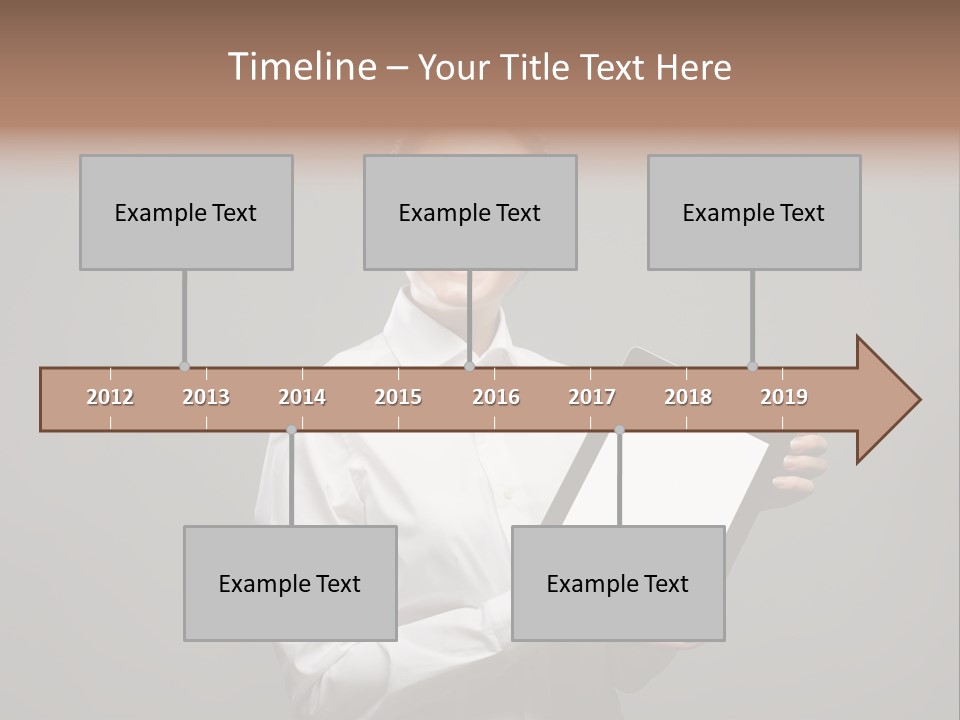 E Reader Executive Reader PowerPoint Template