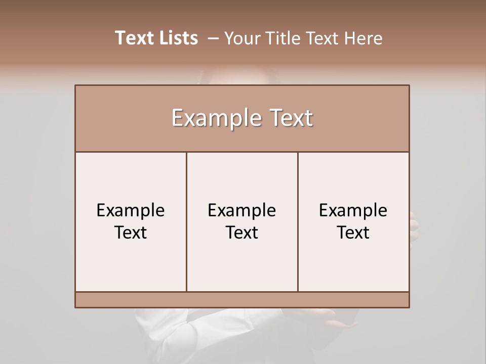 E Reader Executive Reader PowerPoint Template