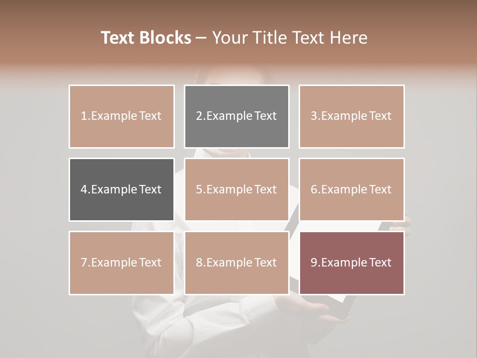E Reader Executive Reader PowerPoint Template