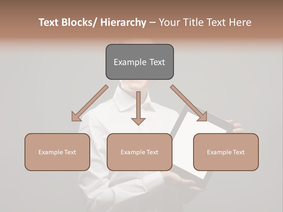 E Reader Executive Reader PowerPoint Template