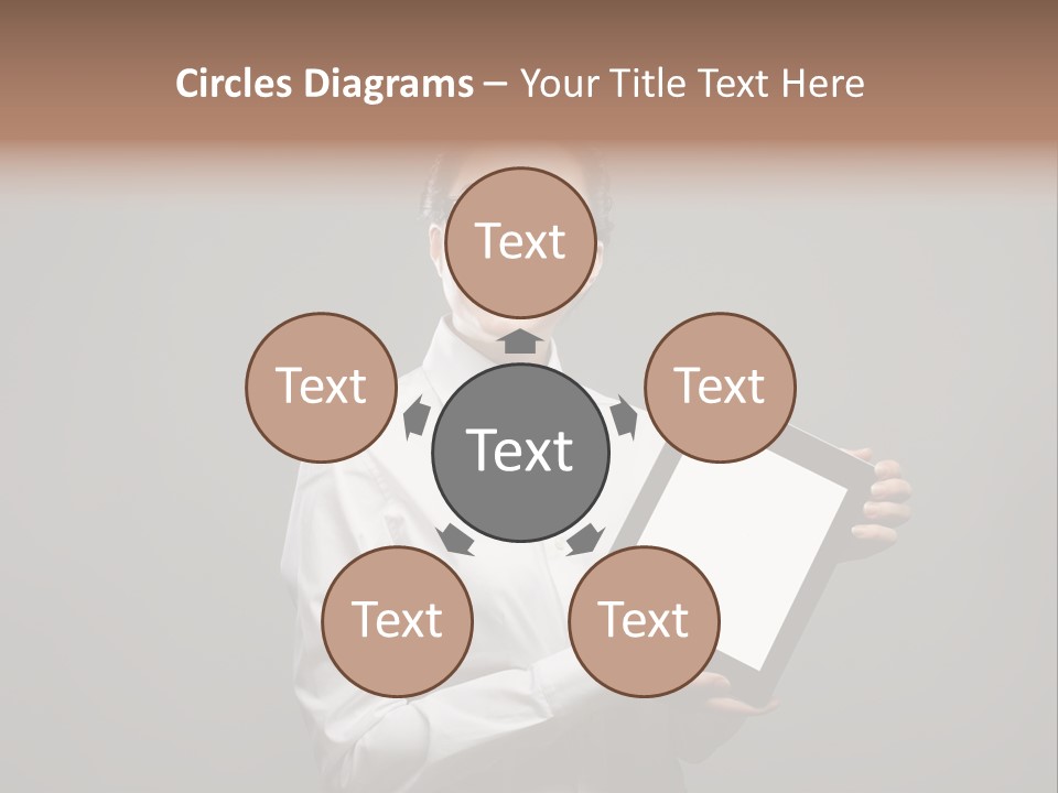 E Reader Executive Reader PowerPoint Template