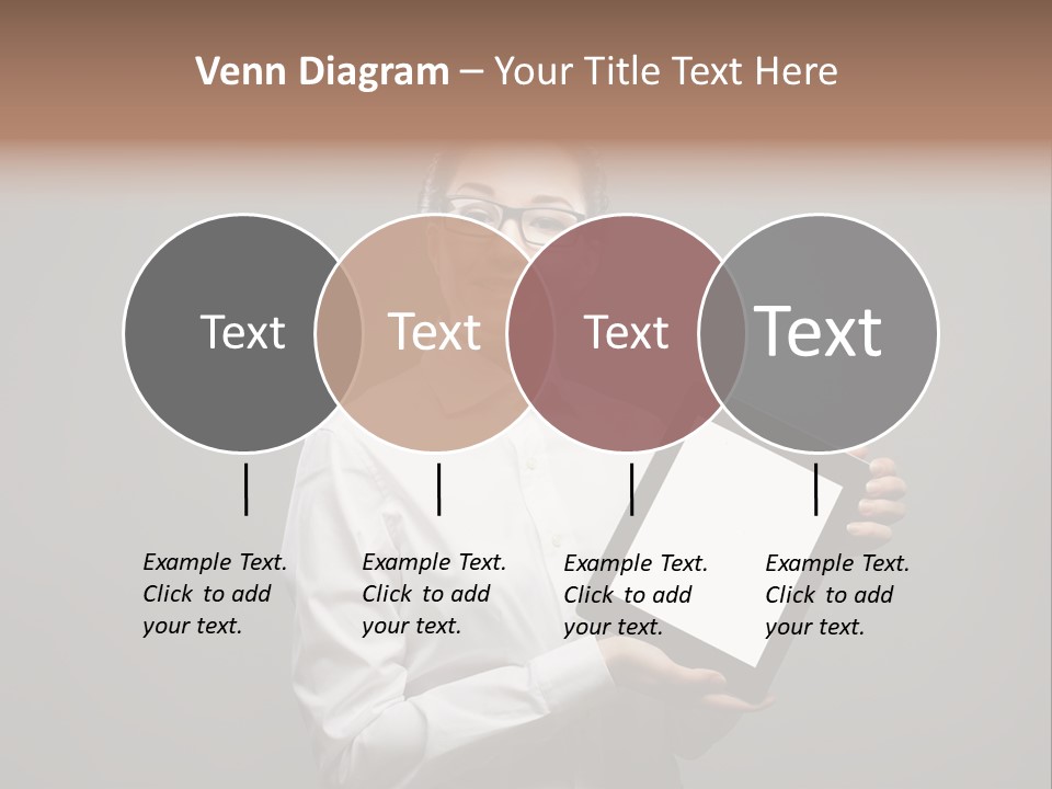 E Reader Executive Reader PowerPoint Template