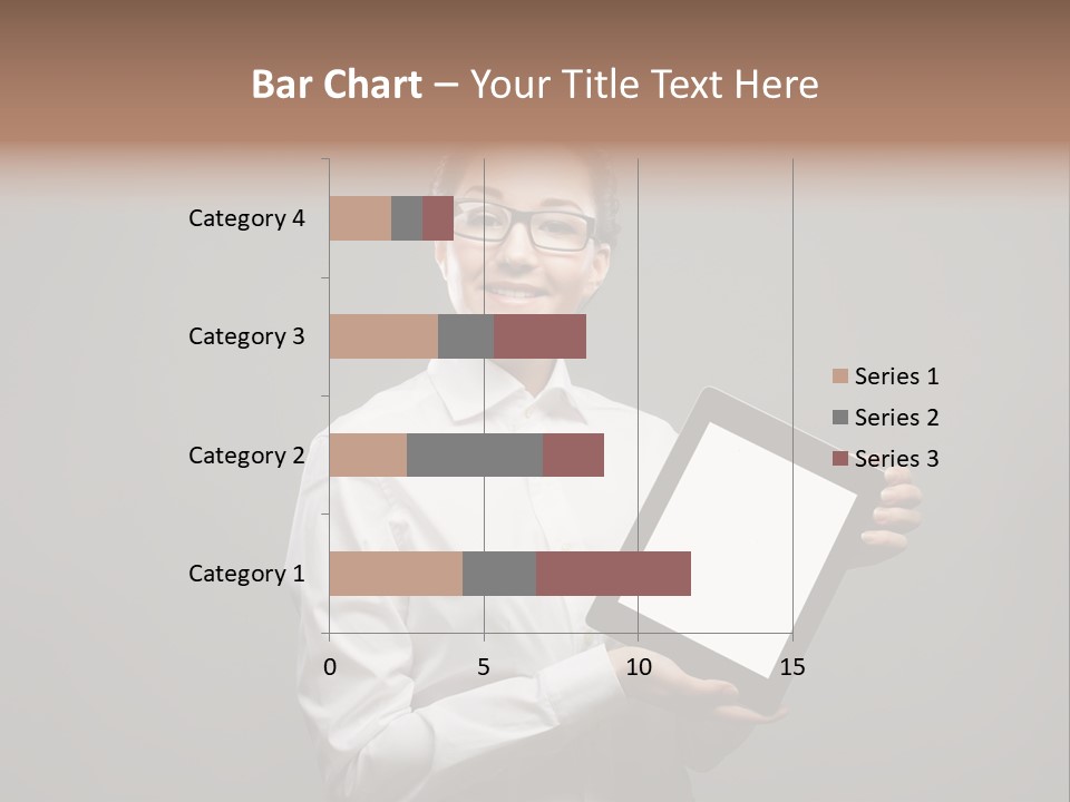 E Reader Executive Reader PowerPoint Template